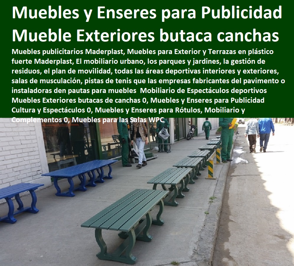 Mobiliario de Espectáculos deportivos Muebles Exteriores butacas de canchas 0, Muebles y Enseres para Publicidad Cultura y Espectáculos 0, Muebles y Enseres para Rótulos, Mobiliario y Complementos 0, Muebles para las Salas WPC Mobiliario de Espectáculos deportivos Muebles Exteriores butacas de canchas 0, Muebles y Enseres para Publicidad Cultura y Espectáculos 0, Muebles y Enseres para Rótulos, Mobiliario y Complementos 0, Muebles para las Salas WPC
